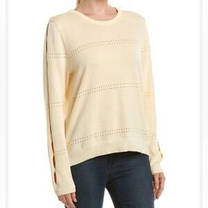 Michael Stars Dandelion Yellow Pullover Sweater